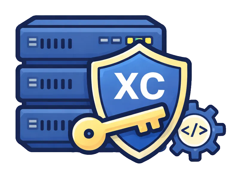 Xtream Codes generator icon for extracting IPTV login credentials